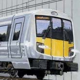 Artist's impression of a Crossrail train 